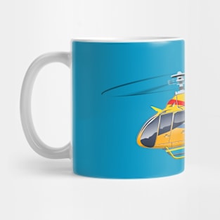 Cartoon helicopter Mug